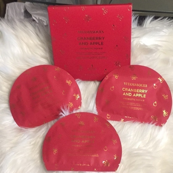 Vitamasques Cranberry Apple Probiotic Repair Mask New - Picture 1 of 9